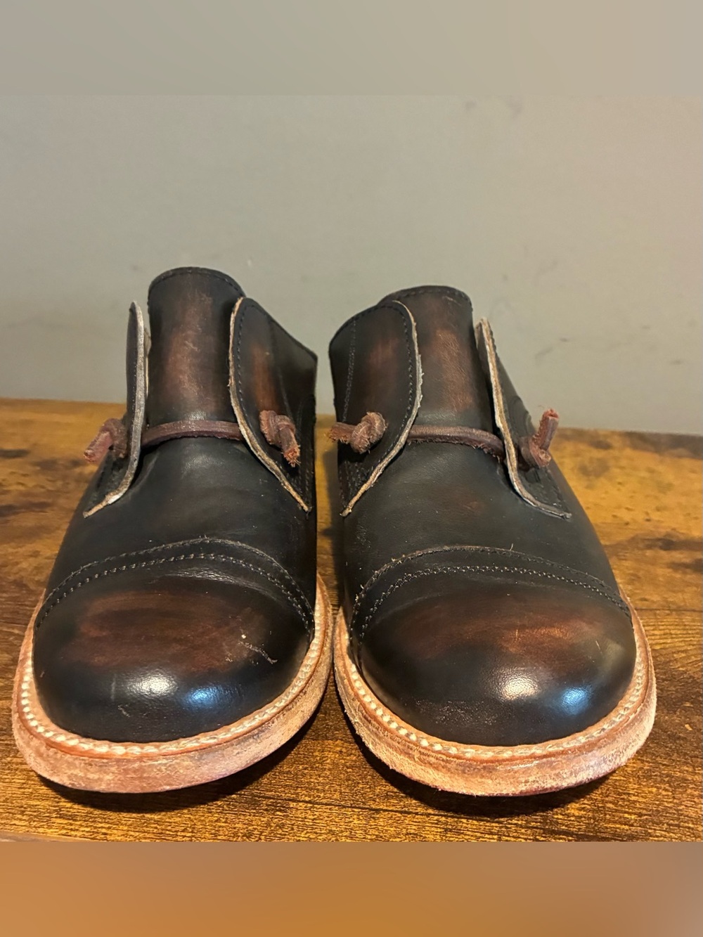 Freebird by Steven Malena Black Leather Backless Mule Loafers Women’s Size 8